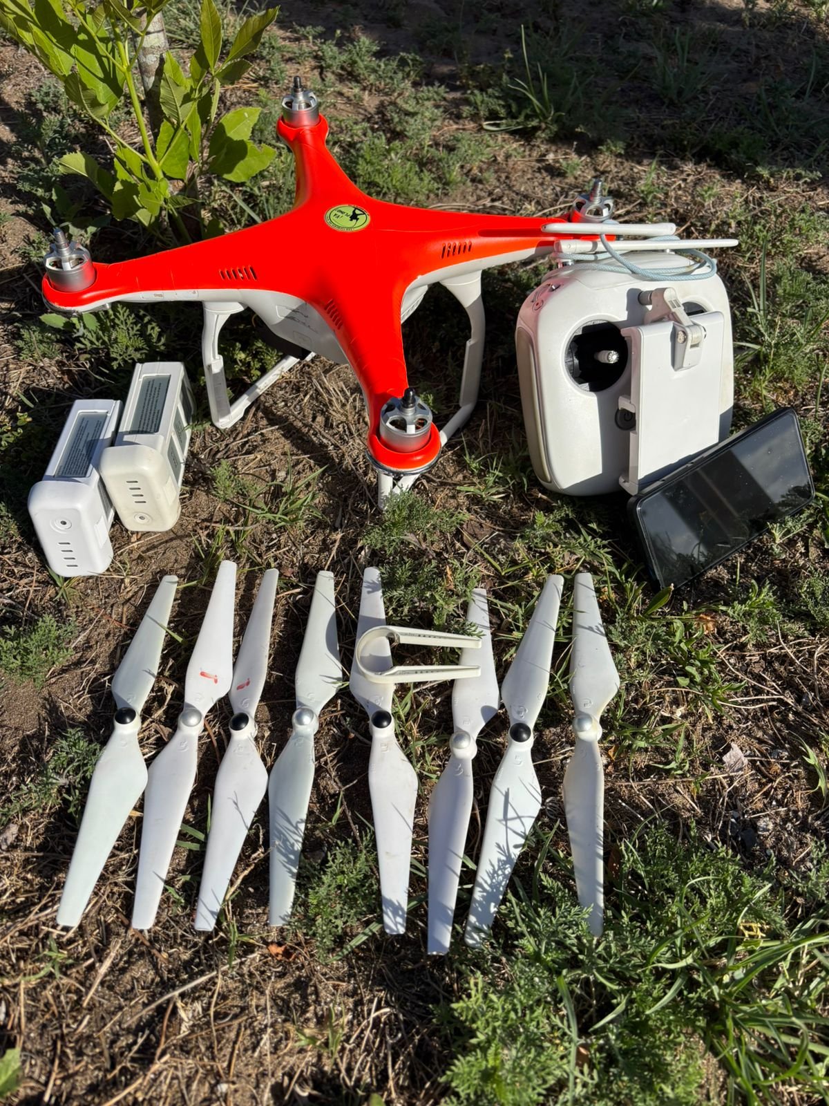 DJI Phantom 3 PRO modificado pesca USADO